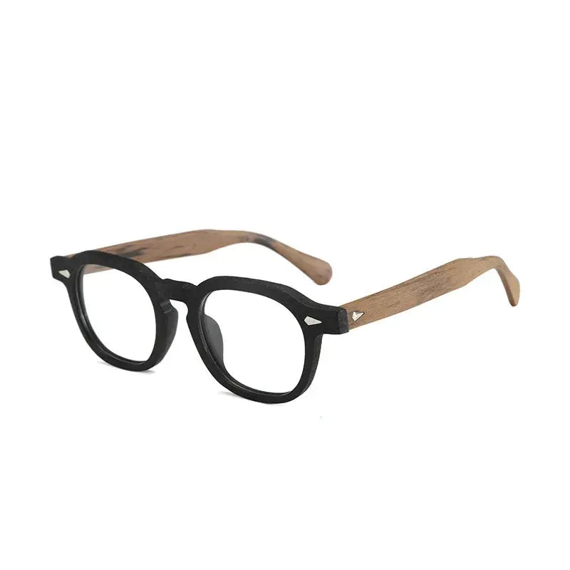 Unisex Square Full Rim Acetate Flat Top Prescription Glasses 78183 — view 7 | Rx Spectacle