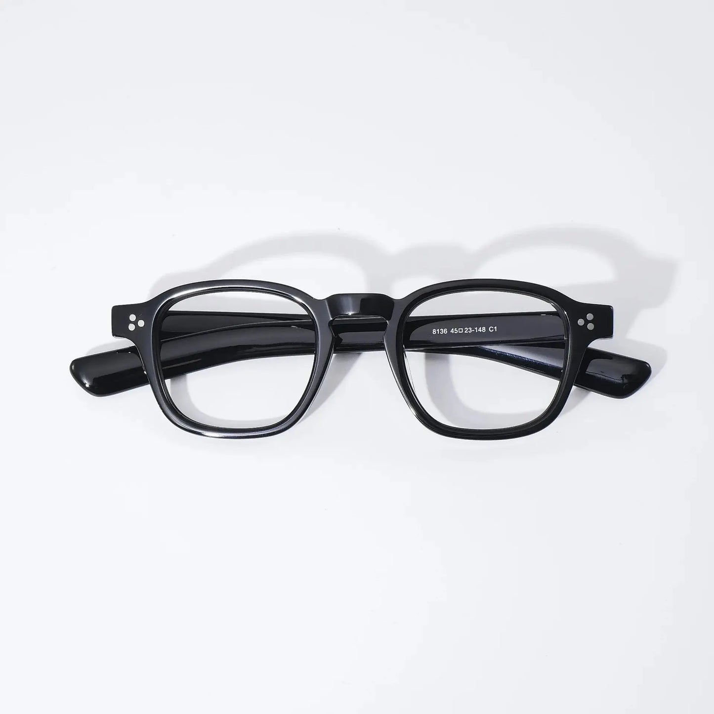 Women's Square Full Rim Acetate Prescription Glasses 638012 — view 6 | Rx Spectacle