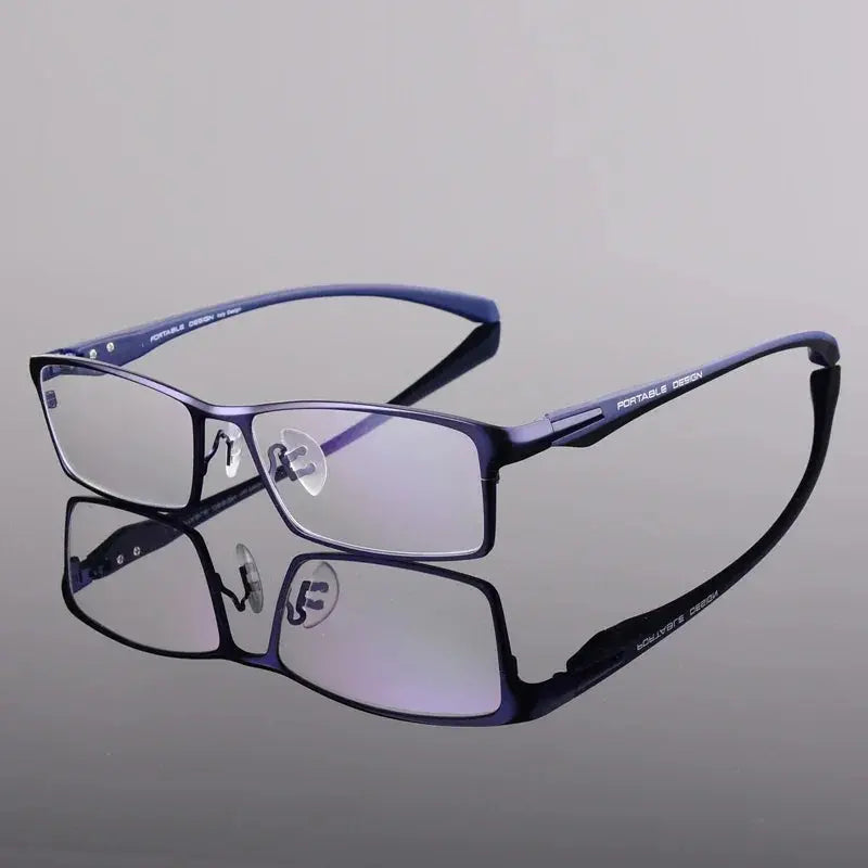 Unisex Square Full Rim Acetate Prescription Glasses 549140 — view 6 | Rx Spectacle