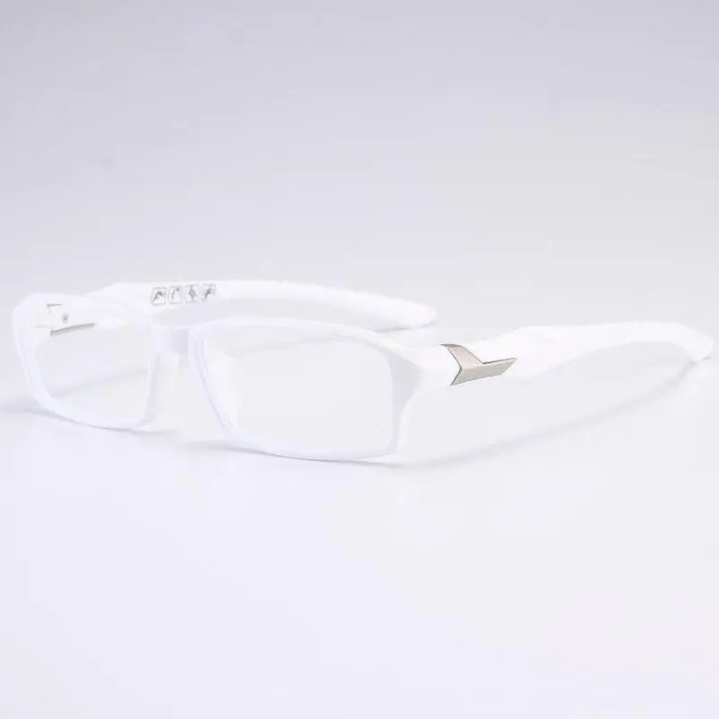 Men's Rectangular Full Rim TR90 Sports Glasses 6059 — view 9 | Rx Spectacle