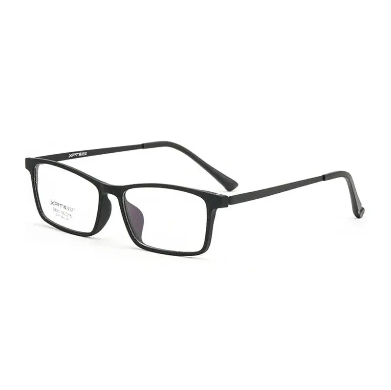 Unisex Square Full Rim Titanium Prescription Glasses 98214 — view 5 | Rx Spectacle