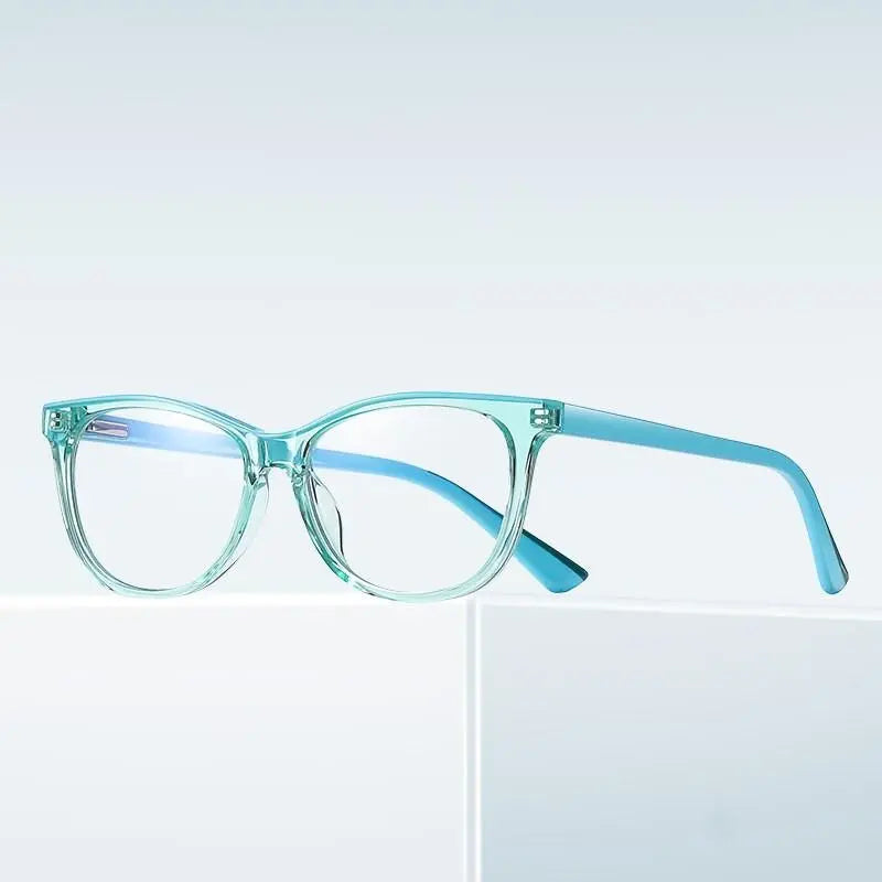 Square Full Rim Titanium Prescription Glasses 20207 — view 11 | Rx Spectacle