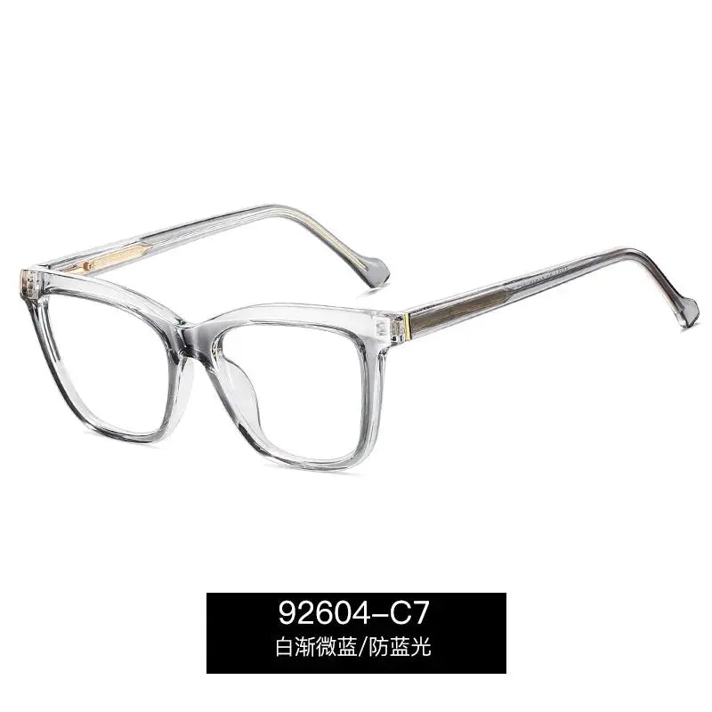 Women's Square Full Rim TR90 Prescription Glasses 392604 — view 4 | Rx Spectacle