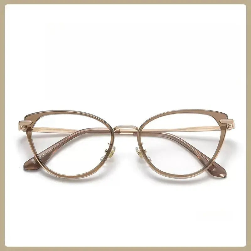 Women's Cat Eye Full Rim TR90 Prescription Glasses 11916 — view 6 | Rx Spectacle