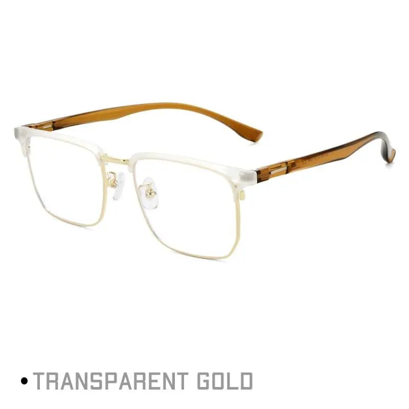 Unisex Square Full Rim TR90 Prescription Glasses Tm12 — view 3 | Rx Spectacle