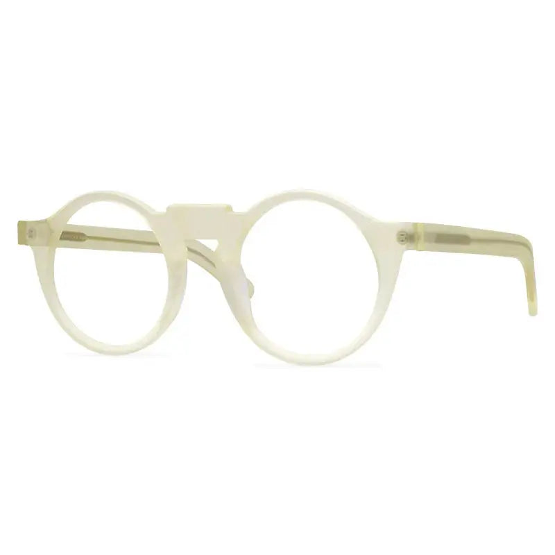 Unisex Round Full Rim Acetate Prescription Glasses 1465 — view 8 | Rx Spectacle