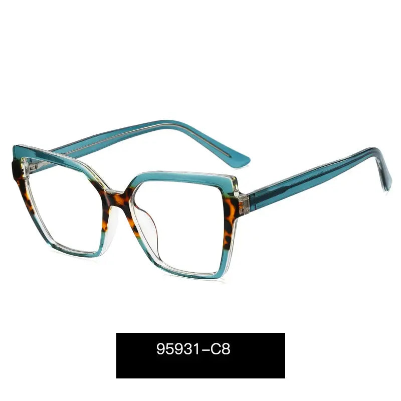 Women's Cat Eye Full Rim TR90 Prescription Glasses 795931 — view 7 | Rx Spectacle