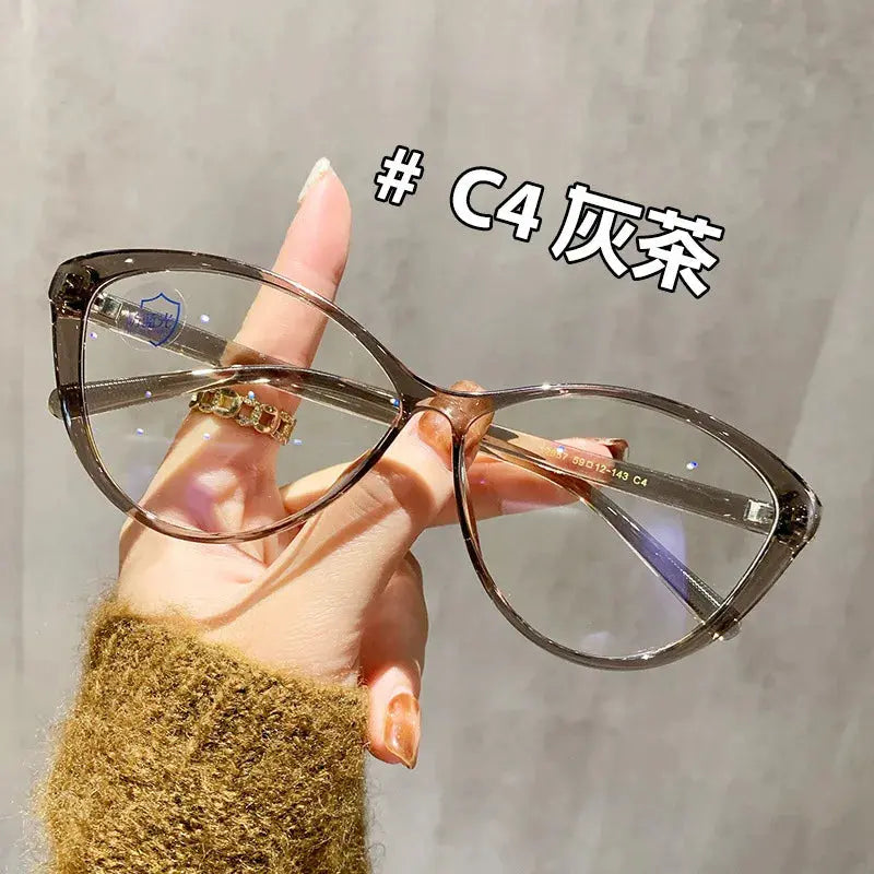 Women's Cat Eye Full Rim TR90 Prescription Glasses 12857 — view 5 | Rx Spectacle