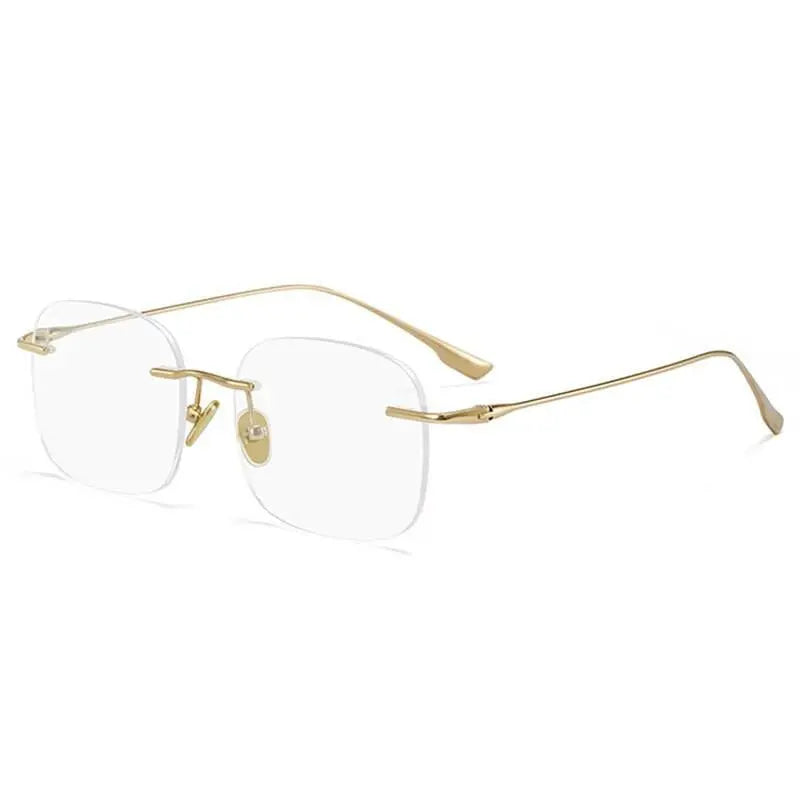 Men's Rimless Titanium Prescription Glasses 99219 — view 2 | Rx Spectacle
