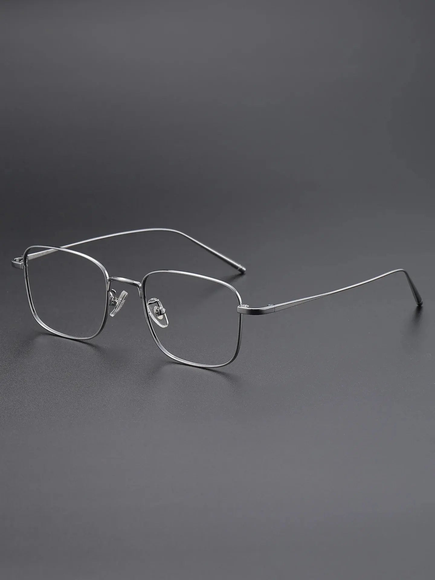 Unisex Polygon Full Rim Titanium Oversized Prescription Glasses 27268 — view 6 | Rx Spectacle