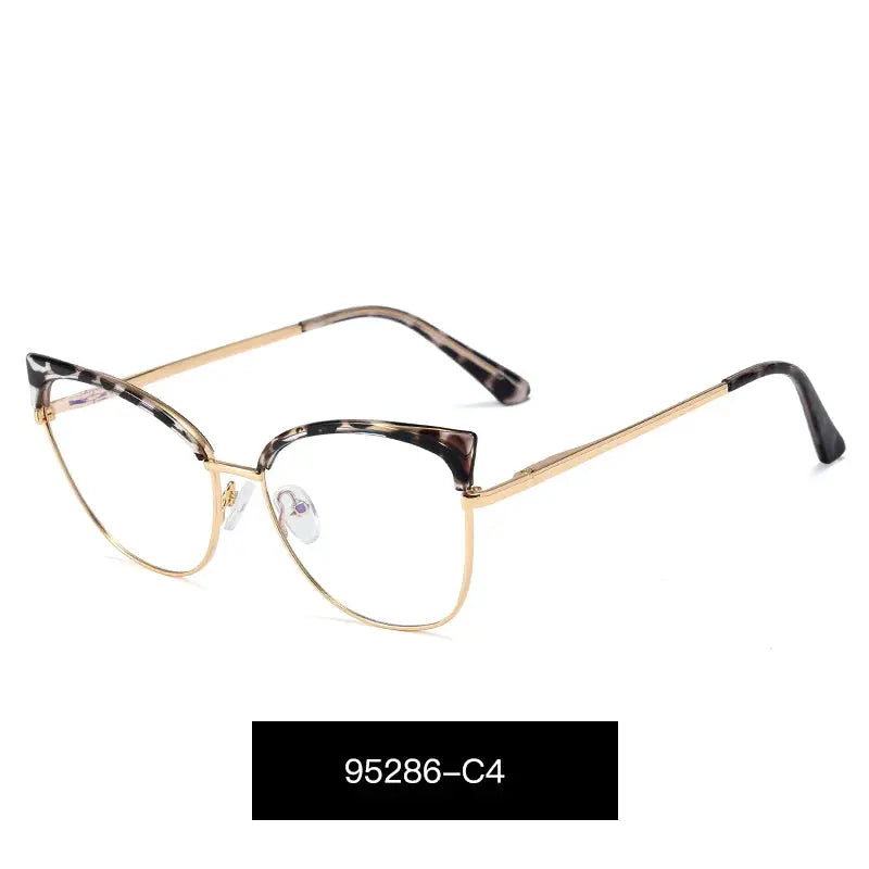 Women's Cat Eye Full Rim TR90 Prescription Glasses 95286 — view 5 | Rx Spectacle