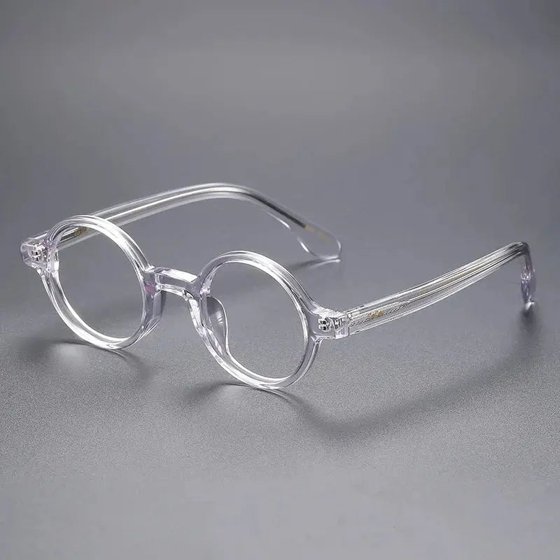 Women's Round Full Rim Acetate Prescription Glasses 56002 — view 6 | Rx Spectacle