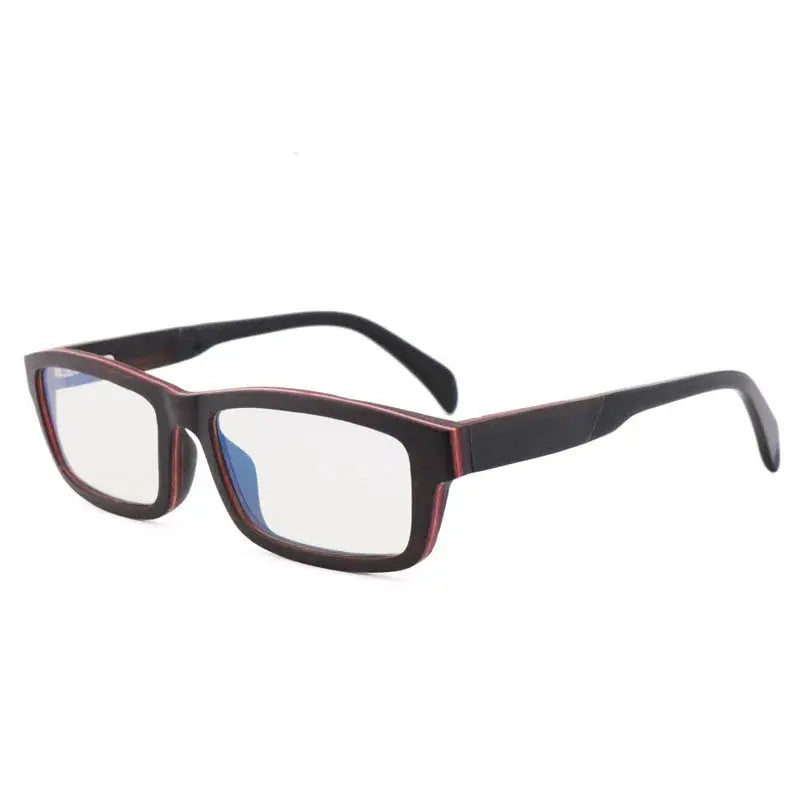 Men's Square Full Rim Acetate Prescription Glasses 56028 — view 5 | Rx Spectacle