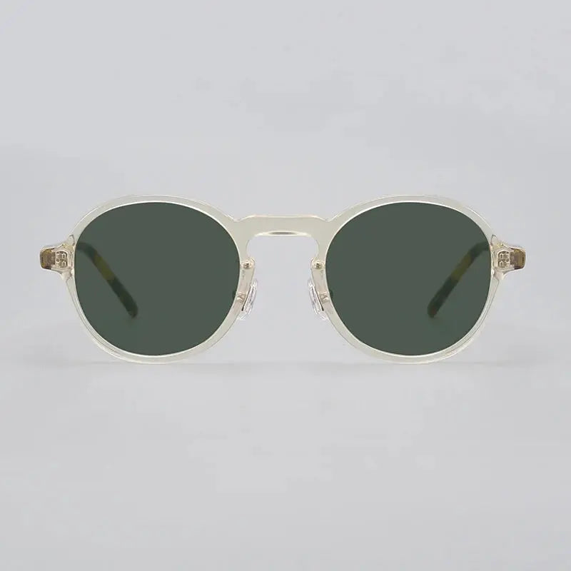 Unisex Round Full Rim Acetate Prescription Glasses 14543 — view 2 | Rx Spectacle