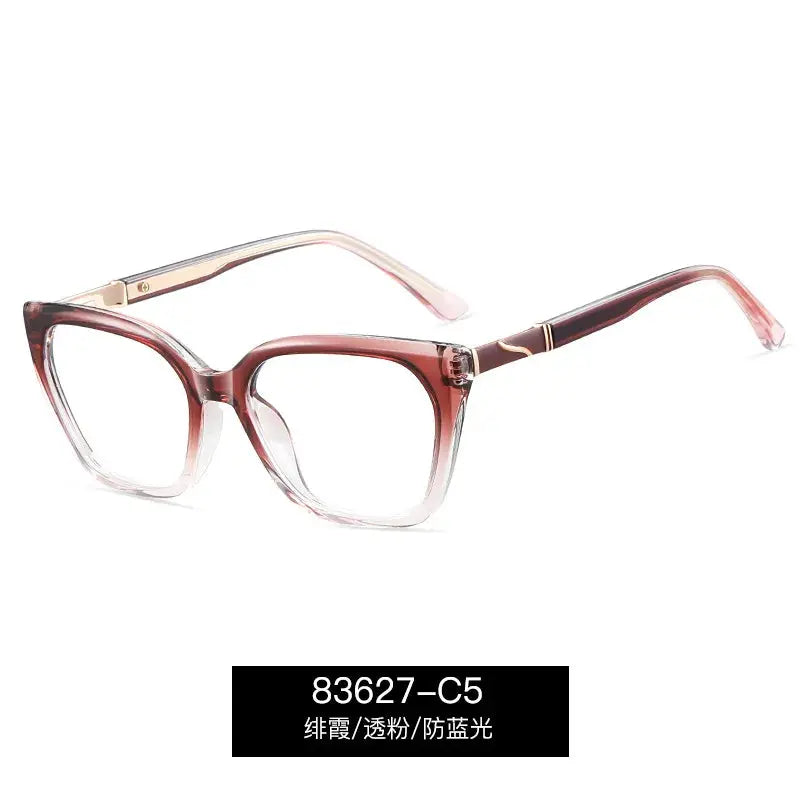 Women's Square Full Rim TR90 Prescription Glasses 383627 — view 6 | Rx Spectacle