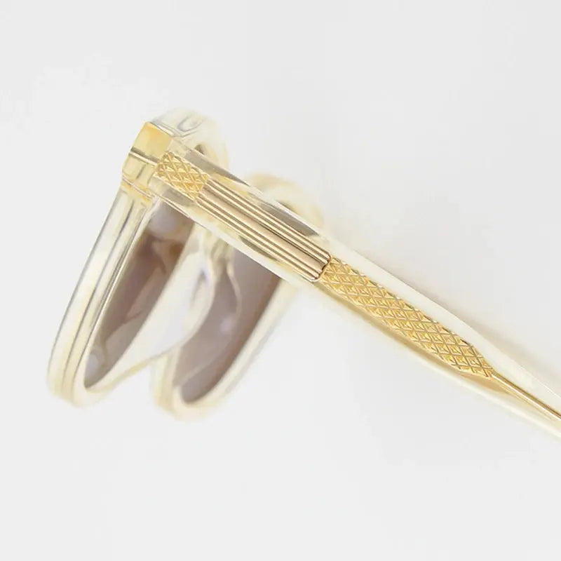 Unisex Square Full Rim Acetate Prescription Glasses 4946 — view 4 | Rx Spectacle