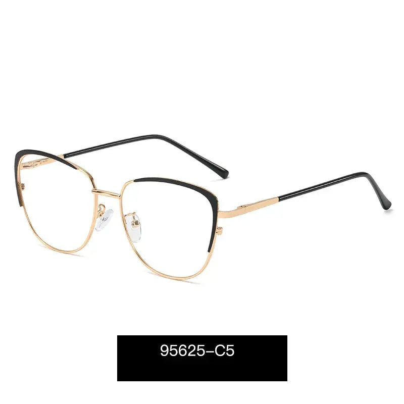 Women's Cat Eye Full Rim TR90 Prescription Glasses 95625 — view 5 | Rx Spectacle