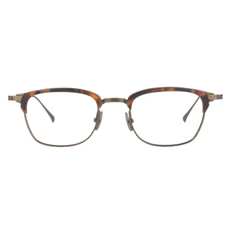 Unisex Square Full Rim Titanium Prescription Glasses 194526 — view 5 | Rx Spectacle