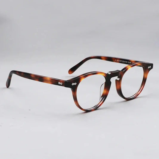 Unisex Oval Full Rim Acetate Prescription Glasses 396505 — view 1 | Rx Spectacle