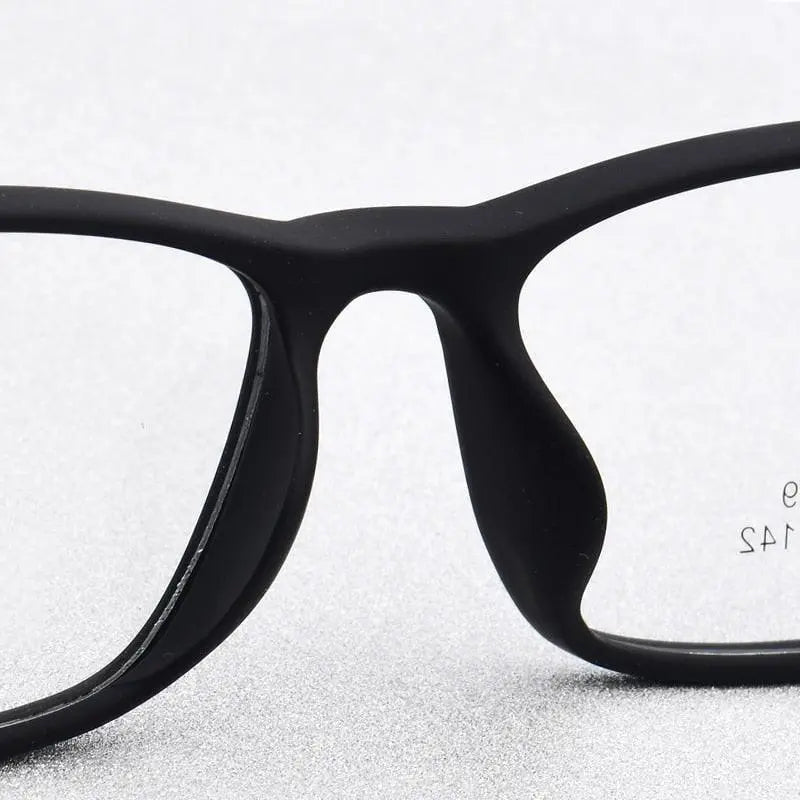 Unisex Square Full Rim Ultem Prescription Glasses M2039 — view 9 | Rx Spectacle