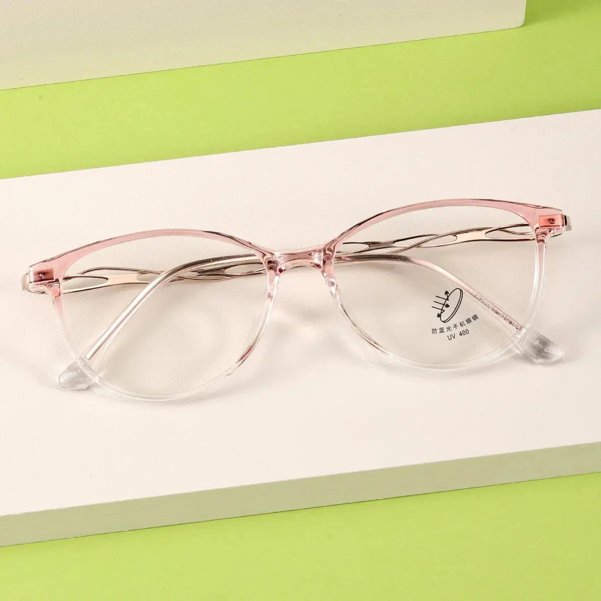 Women's Oval Full Rim TR90 Prescription Glasses 23081 — view 6 | Rx Spectacle