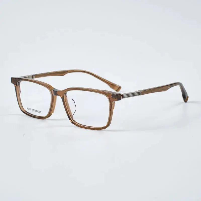 Unisex Browline Full Rim Acetate Prescription Glasses 22005 — view 3 | Rx Spectacle