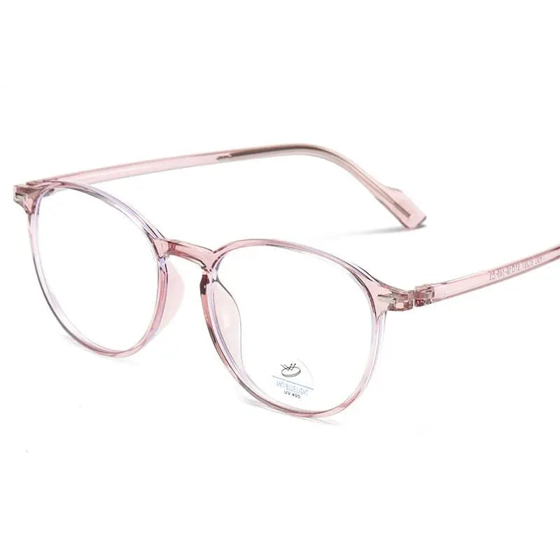 Women's Round Full Rim TR90 Prescription Glasses 81267 — view 3 | Rx Spectacle