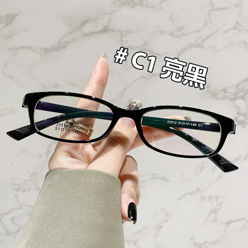 Women's Rectangular Full Rim TR90 Prescription Glasses 22512 — view 7 | Rx Spectacle