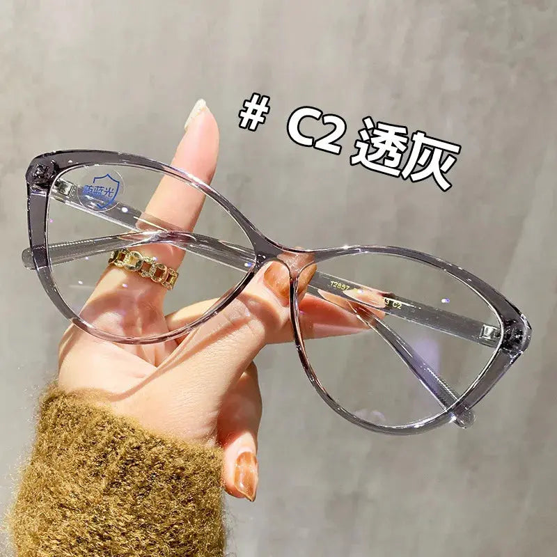 Women's Cat Eye Full Rim TR90 Prescription Glasses 12857 — view 3 | Rx Spectacle