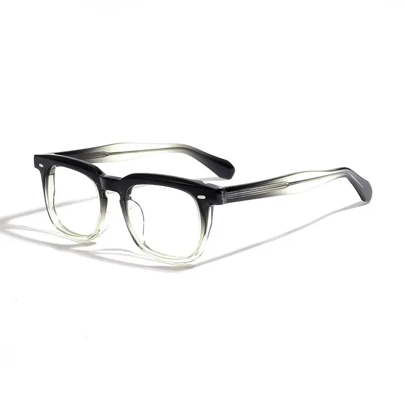 Unisex Square Full Rim Acetate Prescription Glasses 45005 — view 3 | Rx Spectacle