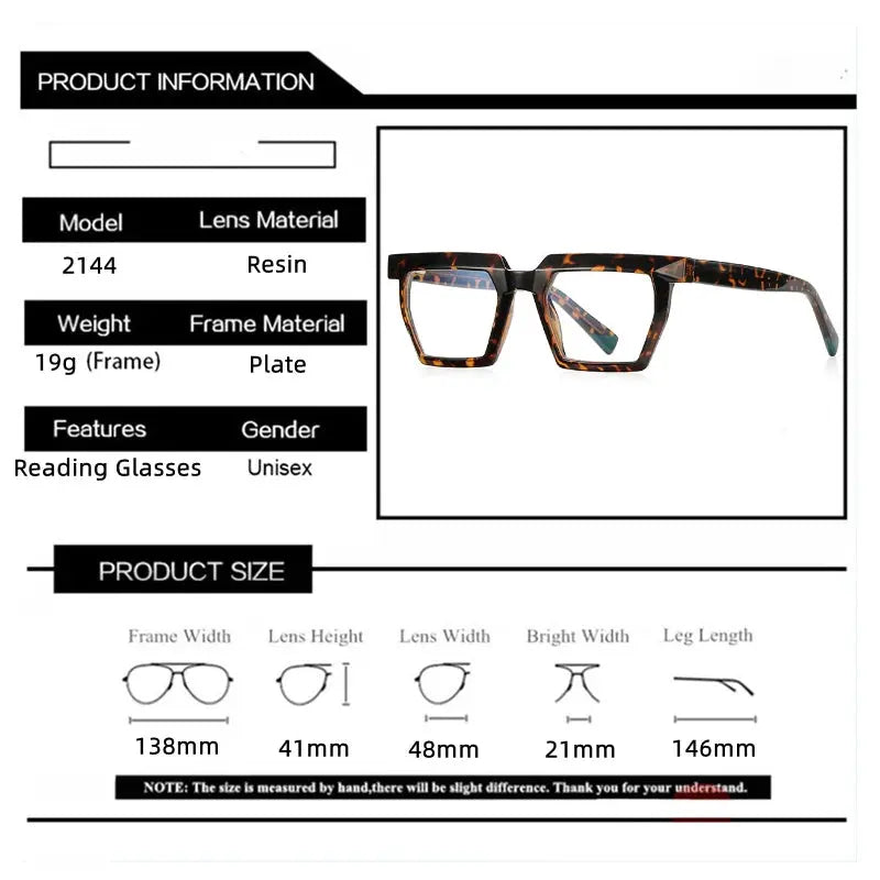 Women's Polygon Full Rim Acetate Reading Glasses 512144 — view 2 | Rx Spectacle