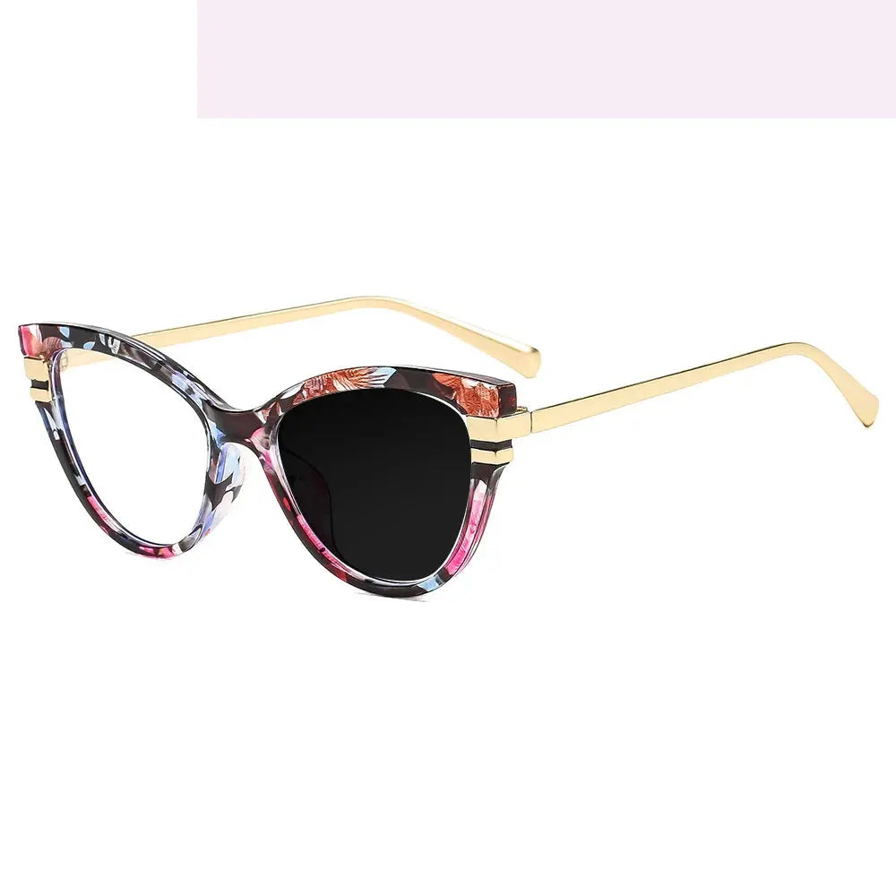 Women's Cat Eye Full Rim TR90 Reading Glasses 726947 — view 4 | Rx Spectacle