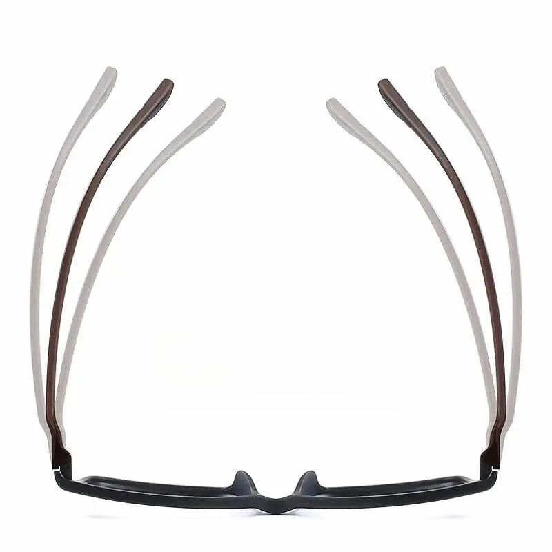 Unisex Square Full Rim TR90 Screwless Prescription Glasses 20-32-33-34 — view 22 | Rx Spectacle