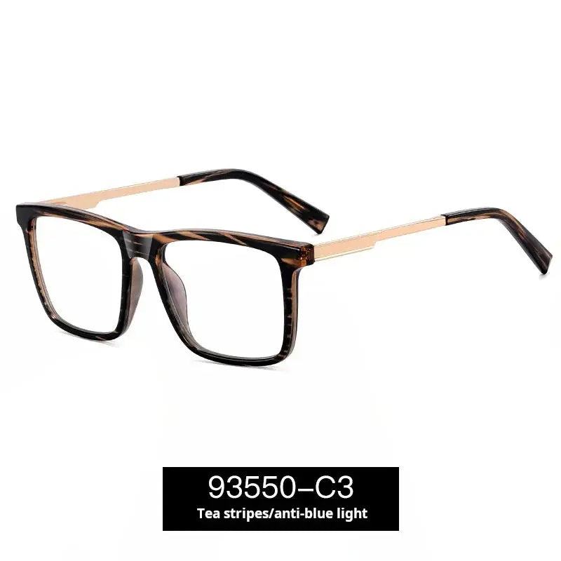 Unisex Square Full Rim TR90 Prescription Glasses 93550 — view 3 | Rx Spectacle