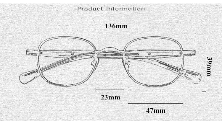 Women's Square Full Rim Titanium Prescription Glasses 942217 — view 2 | Rx Spectacle