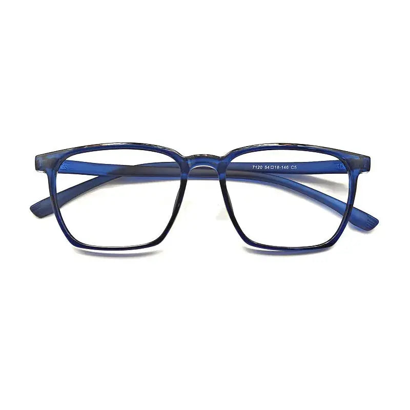Unisex Square Full Rim Acetate Reading Glasses 7120 — view 8 | Rx Spectacle