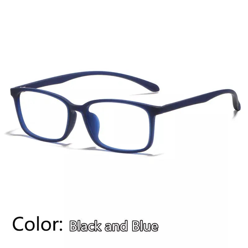 Unisex Square Full Rim TR90 Reading Glasses 98007 — view 8 | Rx Spectacle