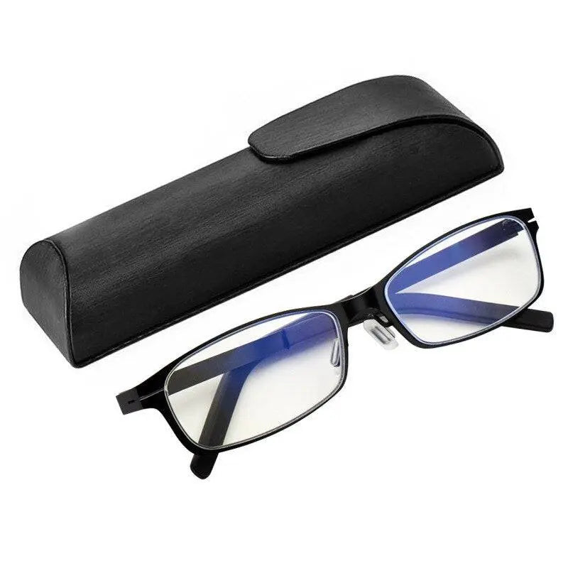 Unisex Rectangular Full Rim TR90 Reading Glasses Dy1331 — view 4 | Rx Spectacle