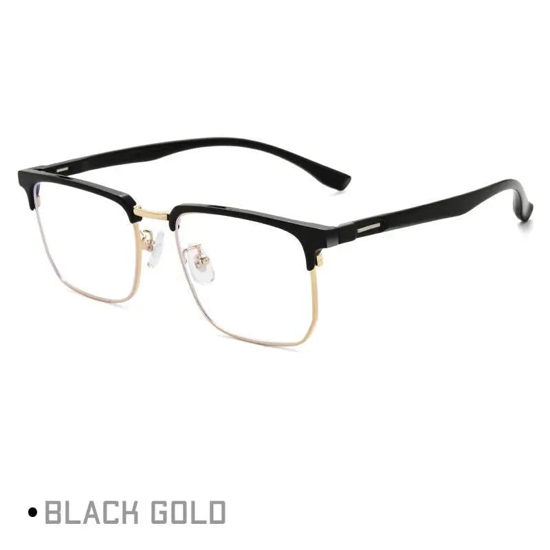 Unisex Square Full Rim TR90 Prescription Glasses Tm12 — view 5 | Rx Spectacle