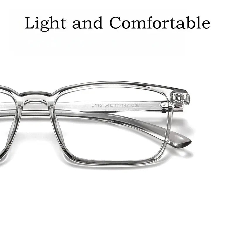 Unisex Square Full Rim TR90 Prescription Glasses Y1150 — view 5 | Rx Spectacle