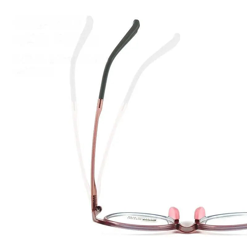 Unisex Round Full Rim Ultem Prescription Glasses 8210S — view 8 | Rx Spectacle