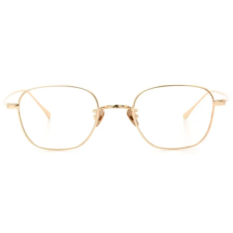 Unisex Square Full Rim Titanium Prescription Glasses 199gms — view 10 | Rx Spectacle