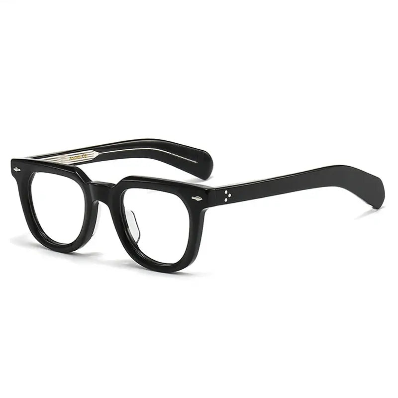 Unisex Square Full Rim Acetate Prescription Glasses 2447 — view 4 | Rx Spectacle