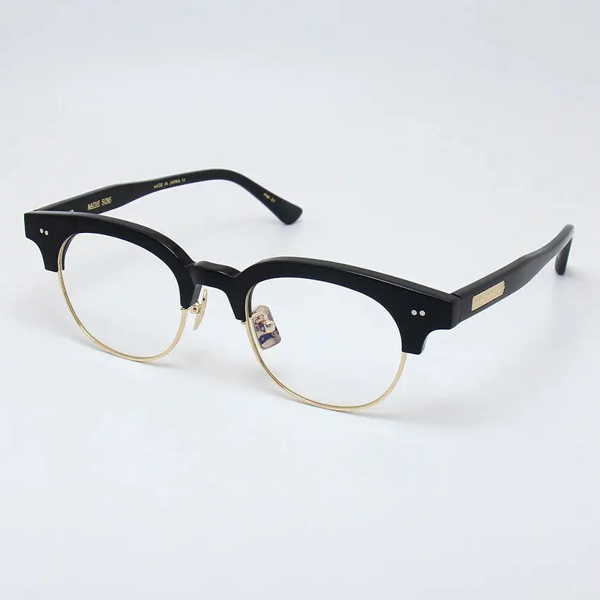 Unisex Square Full Rim Titanium Prescription Glasses 396136 — view 3 | Rx Spectacle
