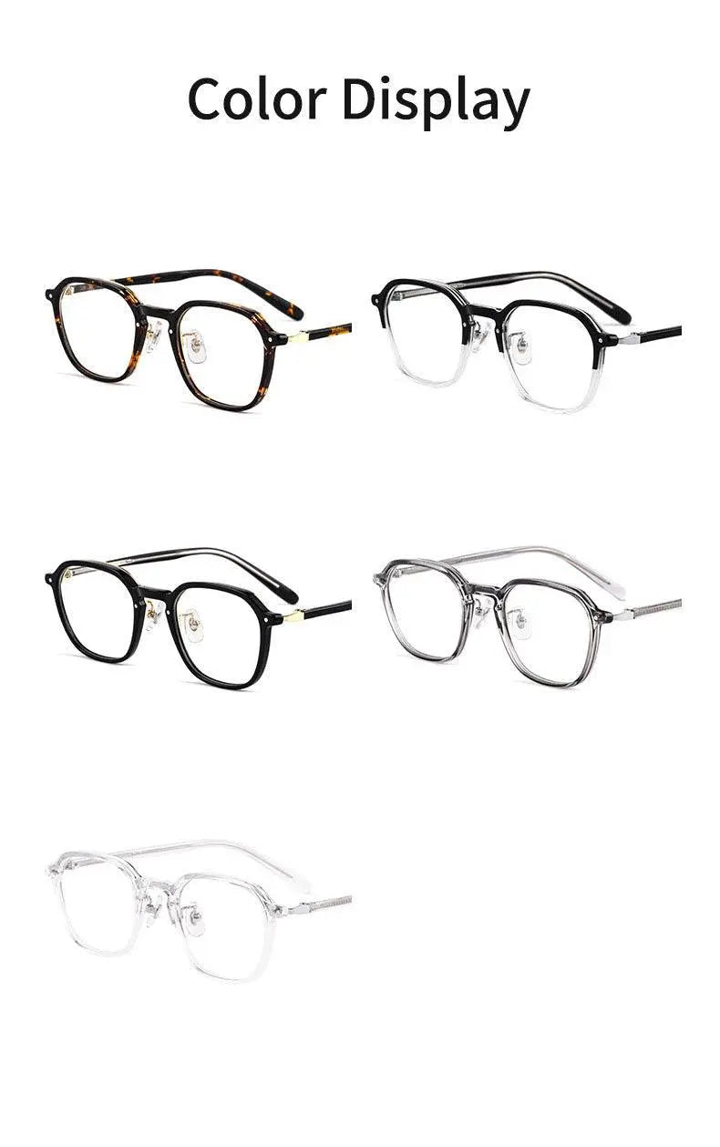 Unisex Oval Full Rim Acetate Prescription Glasses KBT98C51 — view 12 | Rx Spectacle