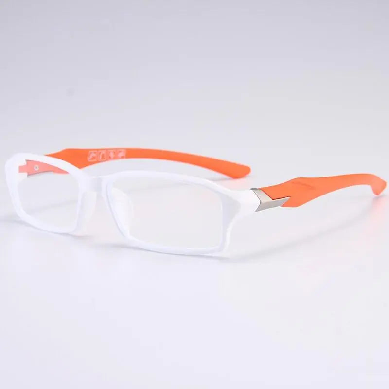 Men's Rectangular Full Rim TR90 Sports Glasses 6059 — view 2 | Rx Spectacle