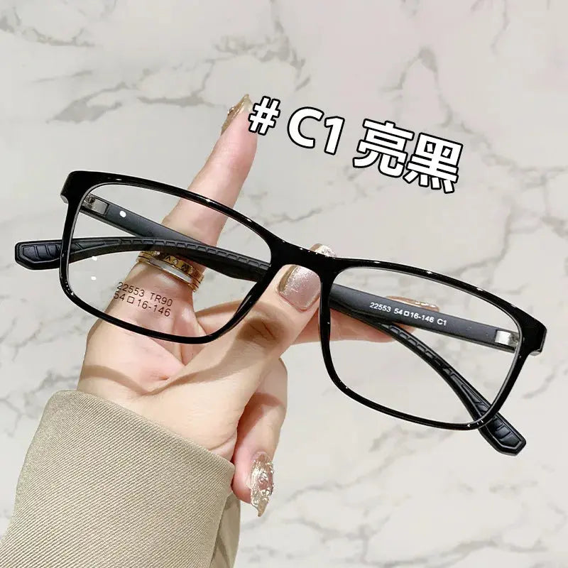 Unisex Square Full Rim TR90 Prescription Glasses 22553 — view 3 | Rx Spectacle