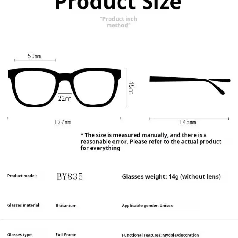 Women's Oval Full Rim Titanium Prescription Glasses 721835 — view 2 | Rx Spectacle
