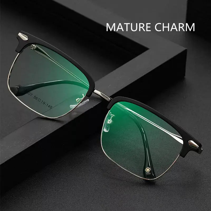 Unisex Square Full Rim TR90 Reading Glasses 18007 — view 2 | Rx Spectacle