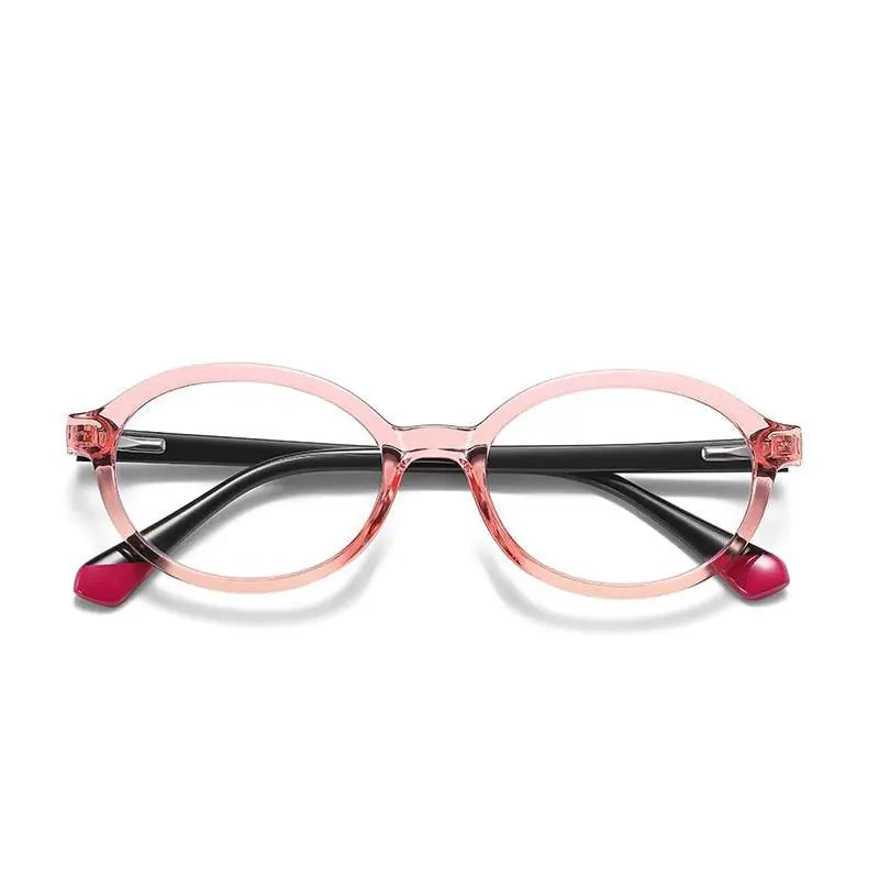 Unisex Round Full Rim Titanium Prescription Glasses 20205 — view 4 | Rx Spectacle
